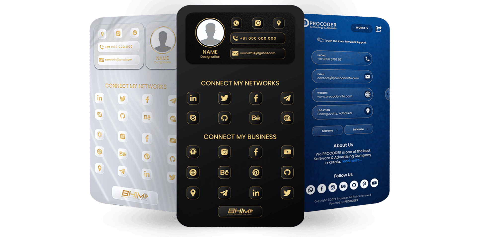 digital e card creator in Malappuram, Kerala